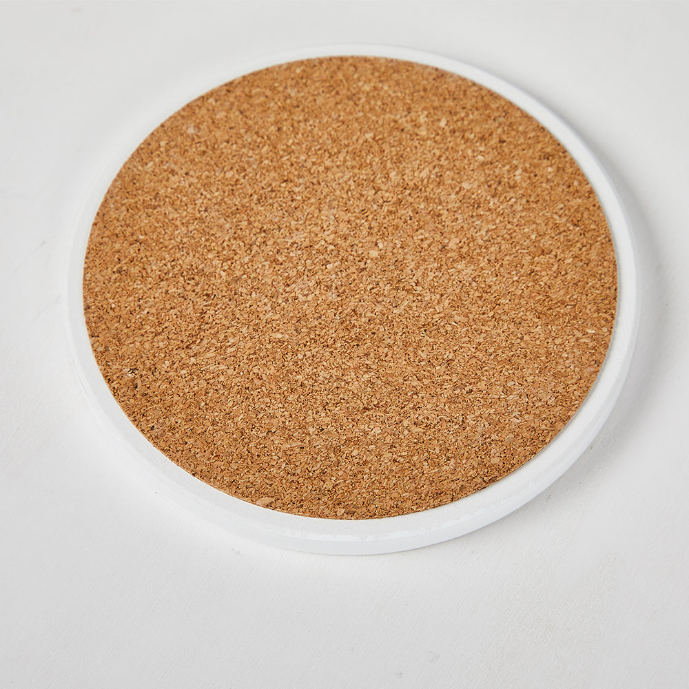 4pc Cork Heat Resistant Coasters