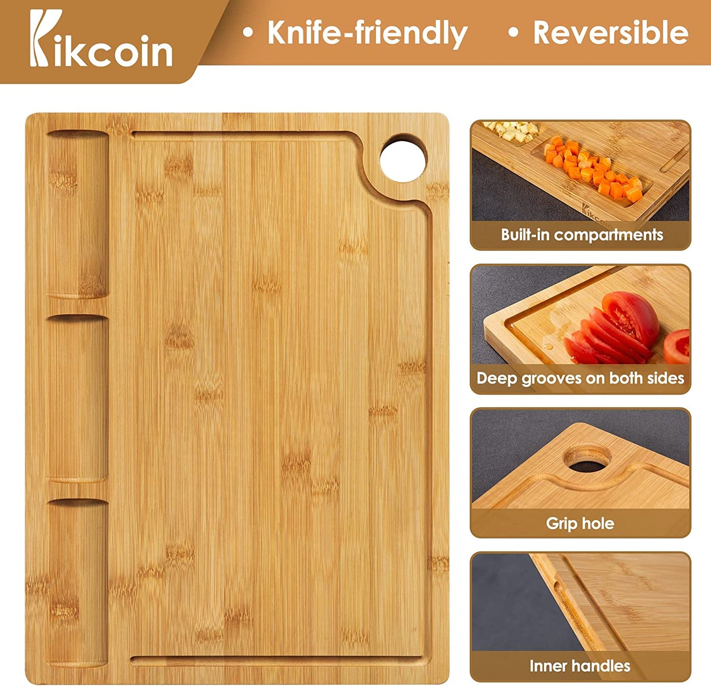 3 Set Bamboo Cutting Board