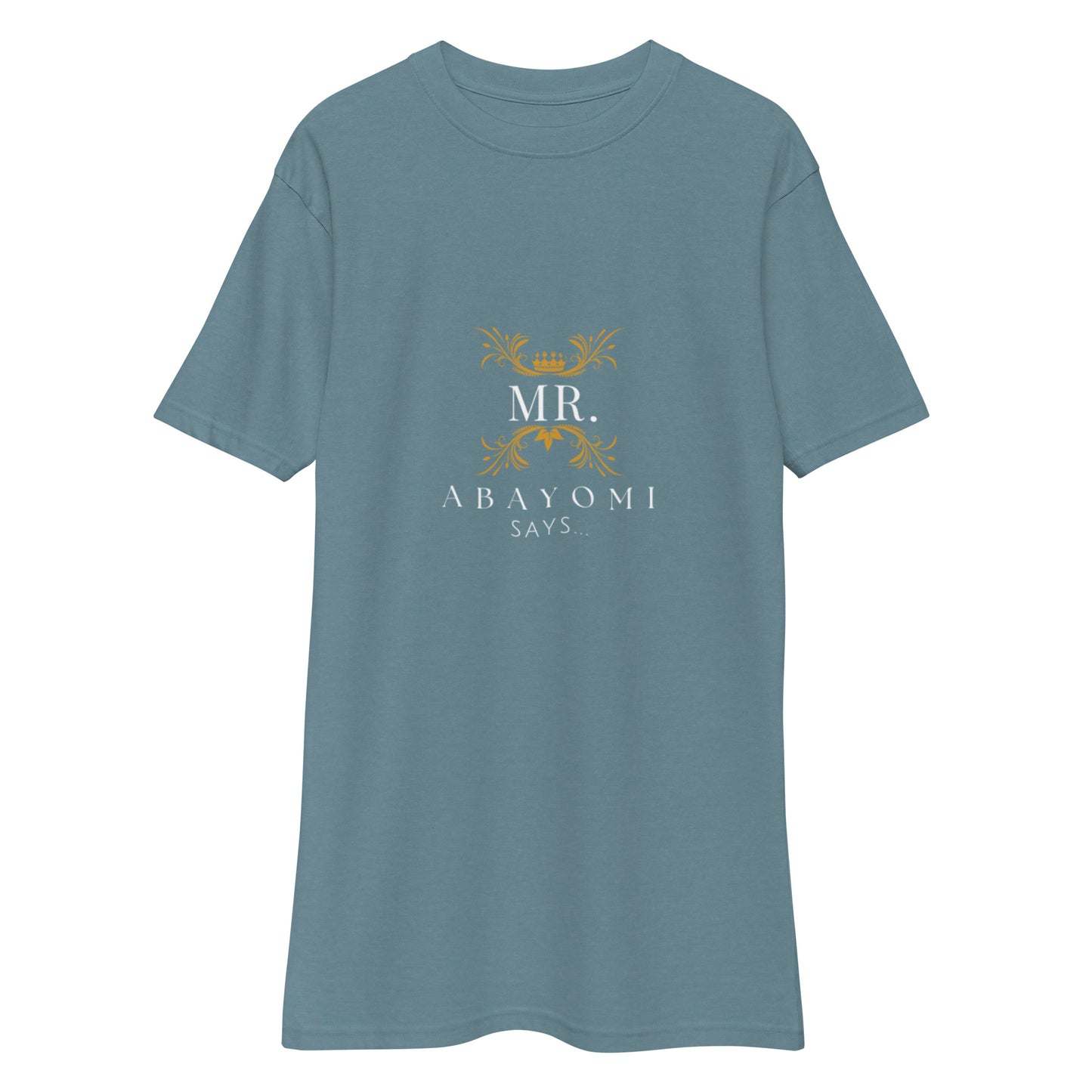 Men’s Heavyweight Mr.AbayomiSays T shirt